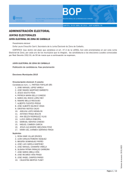 ADMINISTRACI&Oacute;N ELECTORAL