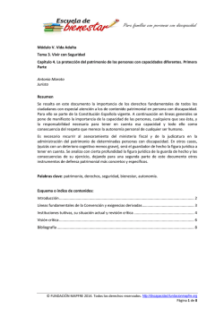 Entrevista completa (1ª Parte) - Escuela de Familias y Discapacidad