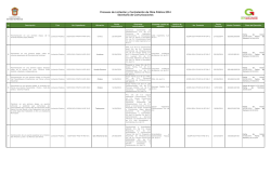 Procesos de Licitación y Contratación de Obra