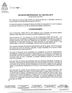 Decisión Empresarial 7200-004-2015