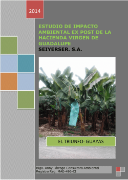 estudio de impacto ambiental ex post de la hacienda virgen de