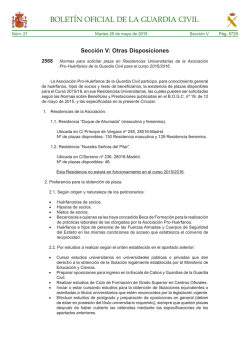 Boletín Oficial de la Guardia Civil número 21 de 2015
