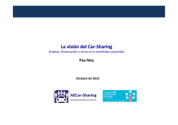 La visión del Car-Sharing La visión del Car-Sharing