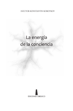 La energía de la conciencia