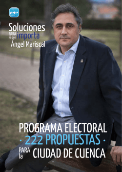 Consulta nuestro Programa - Ángel Mariscal, Candidato del Partido