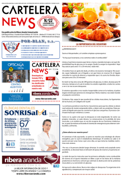 N.º22 - Periódico Ribera Aranda