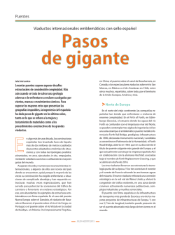 82. Pasos de gigante. - Ministerio de Fomento