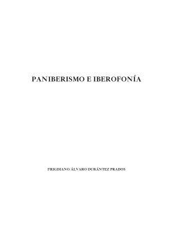 paniberismo e iberofonía - ISDIBER Instituto de Estudios Panibéricos