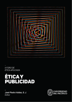 ÉTICA Y PUBLICIDAD - Repositorio de la Universidad del Pacífico