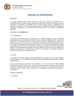 Manual - Colegio Hispanoamericano Conde Ansúrez
