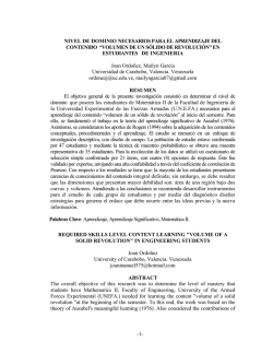 conocimientos necesarios para el aprendizaje del contenido