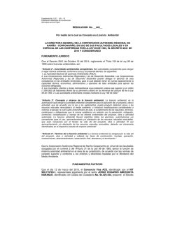 RESOLUCION No. __443__ Por medio de la cual se Concede una