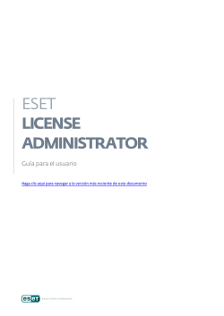 ESET License Administrator