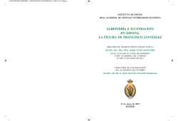 albeitería e ilustración en españa. la figura de francisco gonzález