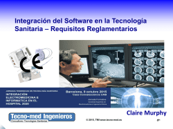 Integración del Software en la Tecnología Sanitaria