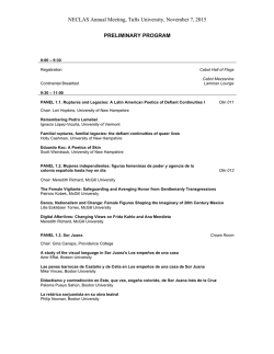 NECLAS 2015 Program