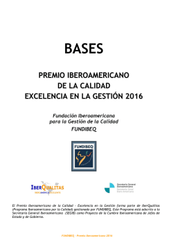 premio iberoamericano de la calidad excelencia en la