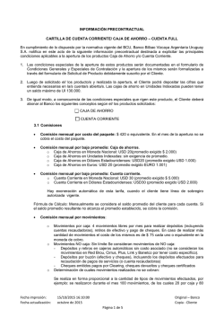 Cuenta Corriente - FULL