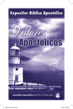 Expositor B&iacute;blico apost&oacute;lico 1