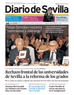 Dossier de Prensa Especial de la ceremonia