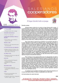 Noviembre15 - Salesianos Cooperadores