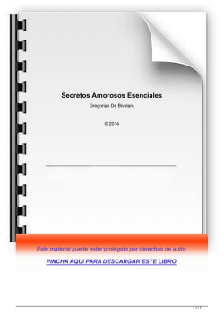 Dossier de secretos amorosos esenciales en pdf