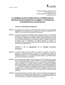 4.6. normas de elecciones para la federación de centros de