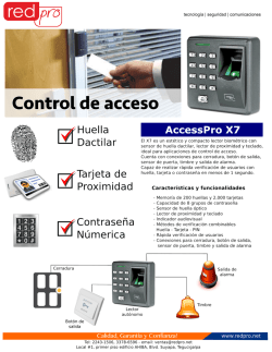 Huella AccessPro X7