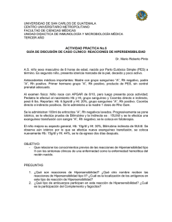 guia de discusion caso clinico reaccion de