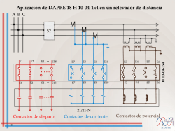 Aplicaci&oacute;n de DAPRE 18 H 10-04-1x4 en un relevador de distancia