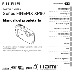 Series FINEPIX XP80