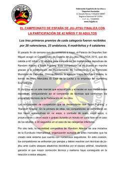 nota informativa iii campeonato de españa de jiu