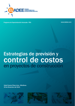 control de costos