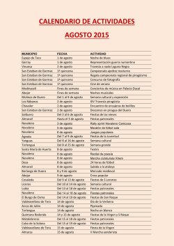 Descargar calendario de AGOSTO