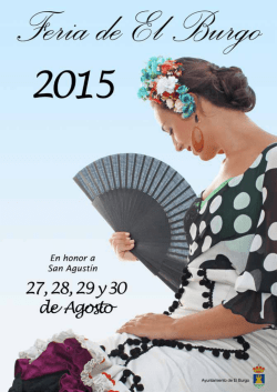 Feria y Fiestas El Burgo 2015