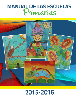 MANUAL DE LAS ESCUELAS - Lamar Consolidated ISD