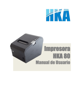 Impresora HKA 80