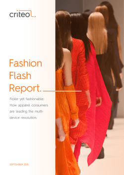 Fashion Flash Report.
