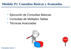 Consultas