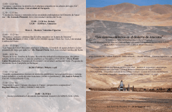 “Los sistemas mineros en el desierto de Atacama”