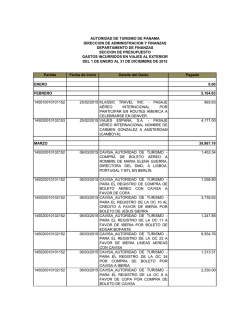 Costos de Viaje
