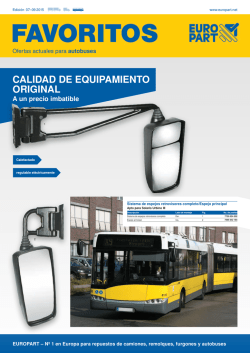 CAlidAd de equipAmiento originAl