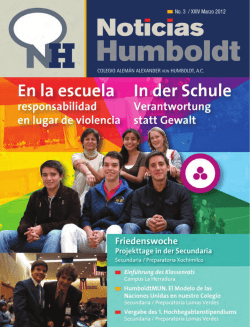Navidad 2011 - Colegio Alemán Alexander von Humboldt