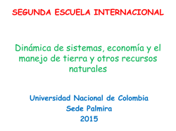 Concepto de demora - Universidad Nacional de Colombia