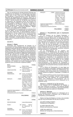resolución directoral nº 0026-2015-ef/50.01