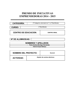 Ecorent - Valladolid Emprende