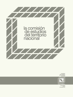 comisión de estudios del territorio nacional CETENAL