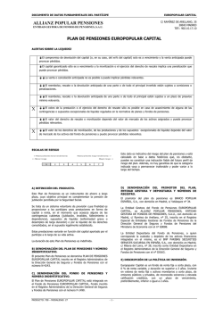 ALLIANZ POPULAR PENSIONES