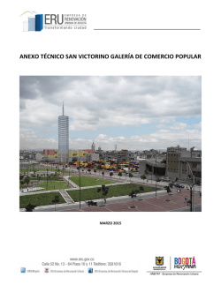 anexo técnico san victorino galería de comercio popular