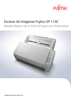 Escáner de Imágenes Fujitsu SP-1130